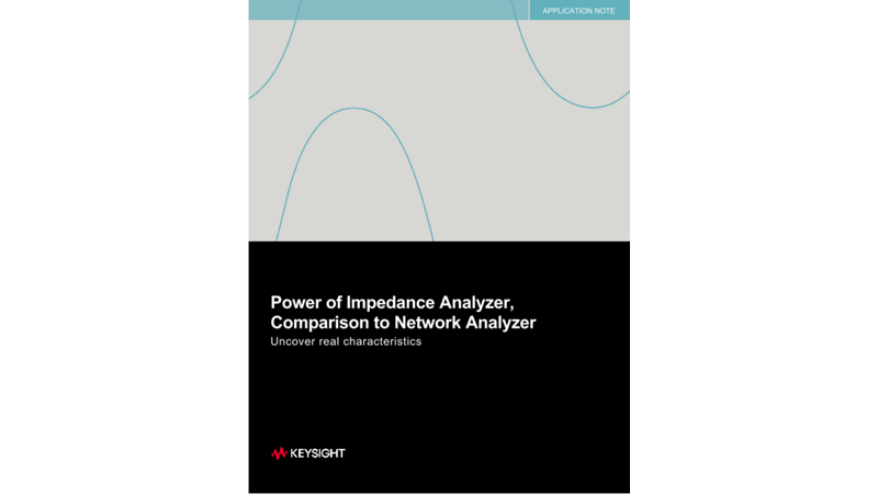 Power of Impedance Analyzer, Comparison to Network Analyzer